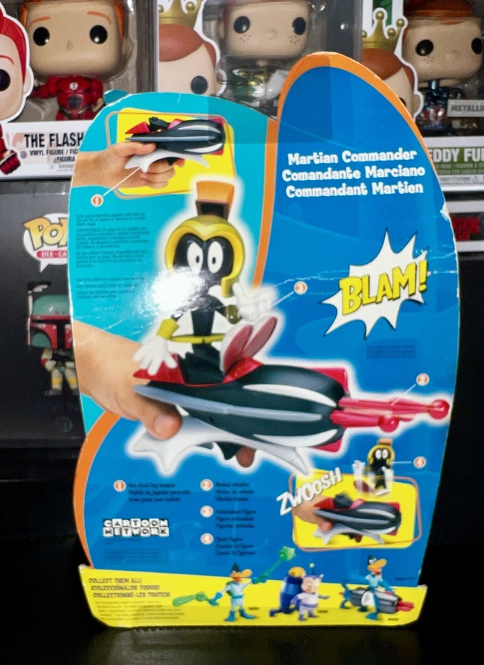 RARO Duck Dodgers Martian Commander (2003 Mattel) Foto 3 de 4