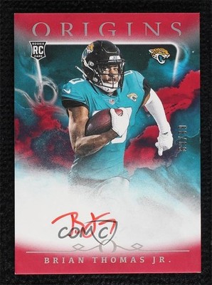 2024 Panini Origins Rookie Red 89/99 Brian Thomas Jr #RAU-BTH Auto RC 1ey0