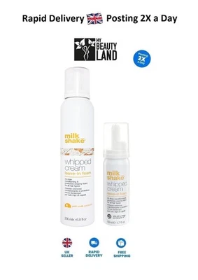 Milk Shake Whipped Cream Leave-in Foam 50ml or 200ml *Fast Shipping**Choose*