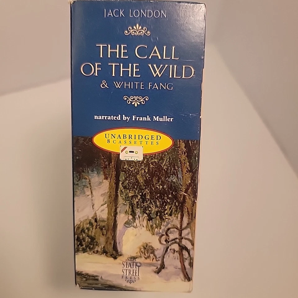 Vtg The Call of the Wild & White Fang Jack London Audio Books Cassette Tapes - Image 2 of 4