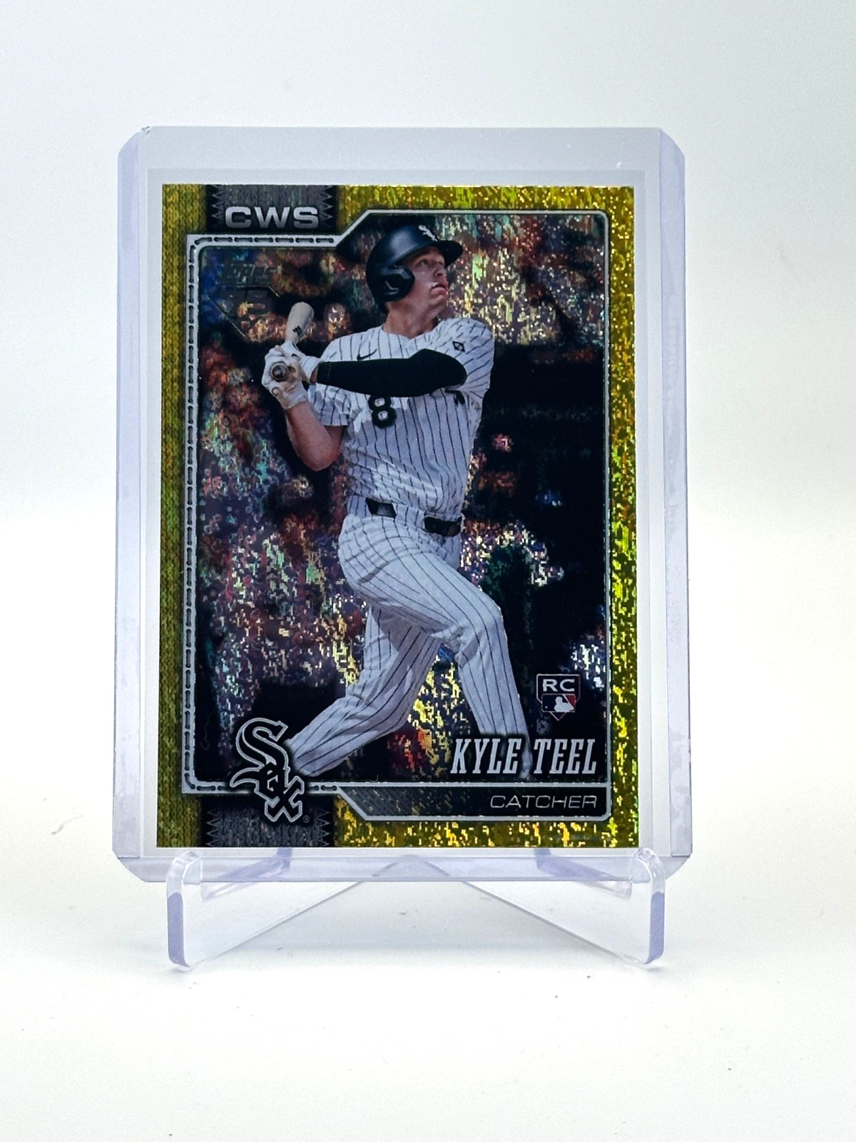 2026 Topps Series 1 - Kyle Teel #201 Yellow Holo Foil /399 (RC)
