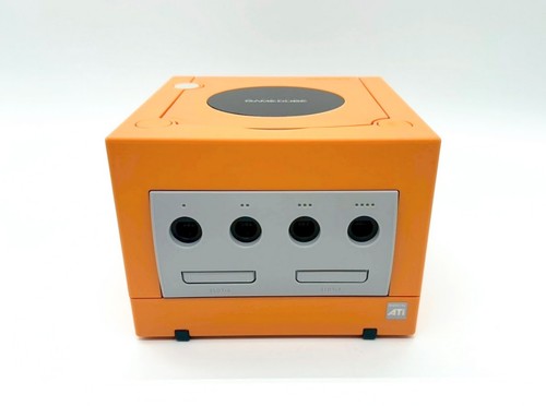 Consola Nintendo Gamecube Naranja DOL-001 Controlador probado NTSC-J Japón #419 - Imagen 4 de 15