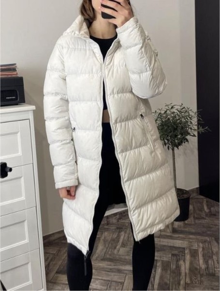 Women Peak Performance Winter White Down Jacket S