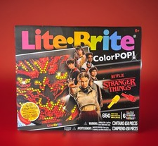 STRANGER THINGS Lite Brite Color POP SEASON 5 Vecna Demogorgon Hellfire NEW LOOK