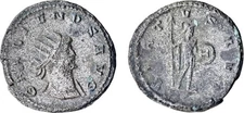 Roman Provincial BI Antoninianus - Antioch 264-265 AD - Gallienus