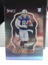 2025 Panini Select Football Base Select Certified Tyler Warren RC #8
