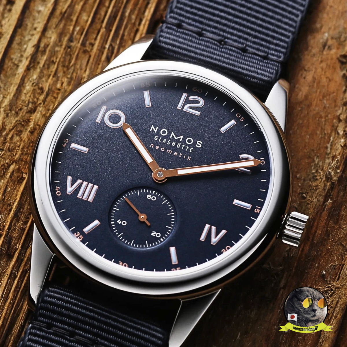 NOMOS Club Neomatik 39 Campus Midnight Blue CL130011BL239CP Men's