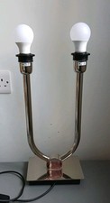 Modern Contemporary Metal Table Lamp U Shape Light for Living Room