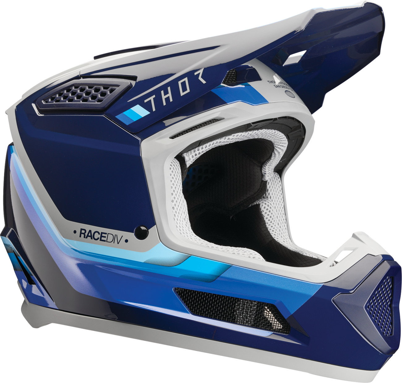 THOR Fleet Helmet - Defy - Blue/Gray - Large 0110-9438