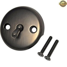 Durable Trip Lever Overflow Plate in Oil Rubbed Bronze for Easy Bathroom Upgrade