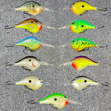 Rapala DT-6 DT6 Balsa Crankbait 2" 3/8oz 6' - SELECT COLOR
