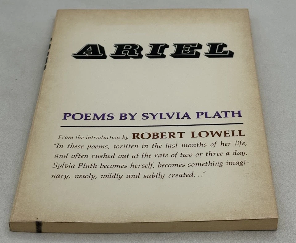 ARIEL poems by Sylvia Plath - 1965 Harper & Row Paperback VINTAGE - Image 4 of 4