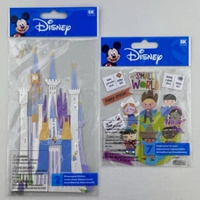 EK Success Jolee’s Boutique Disney Dimensional Stickers Castle Small World
