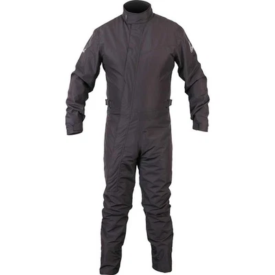 Weise Tempest 1 Piece Waterproof Thermal Motorcycle Motorbike Over Suit Black