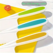 First Real Cooking Set for Kids - Safe Nylon Knives, Mixing Bowls Utensils for