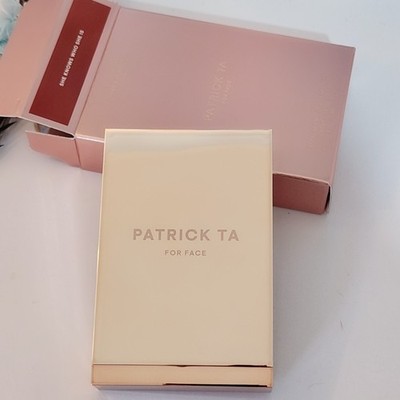 Patrick Ta Double-Take Creme & Puder Rouge Duo Farbton She Knows Who She Is Brandneu in Box