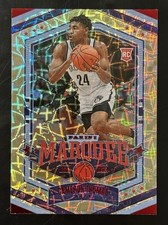 2021 Panini Chronicles Marquee Cameron Thomas Holo Gold Rookie /3 Bucks SSP RARE