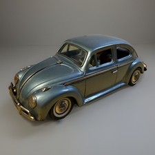 Vintage 1960s Bandai Battery Op Volkswagen Sedan Beetle Bump  Go Works Read