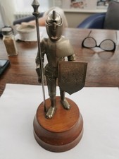 Very Rare THORENS Table Lighter Medieval German Knight Musical Lili Marleen tune