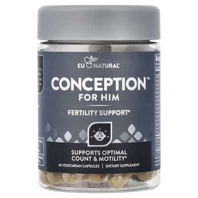 Conception  For Him, Fertility Support, 60 Vegetarian Capsules