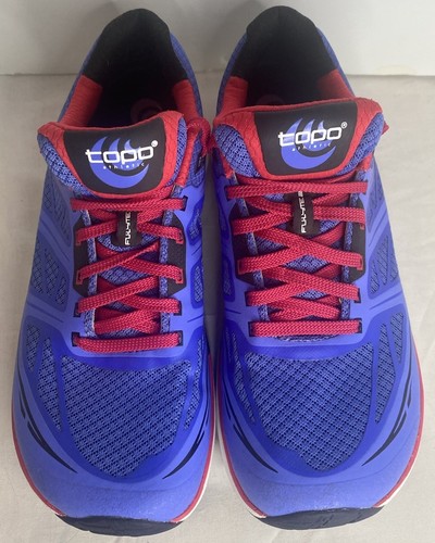 Topo Athletic Shoe W-Fli-Lyte 2 Blue/Pink Women's Sz 9 Comfort Sneaker Worn Once - Picture 2 of 8