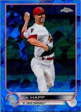 2022 Topps Chrome Sapphire Edition #334 J.A. Happ