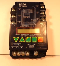 ICM CONTROLS ICM450 THREE PHASE VOLTAGE MONITOR