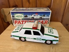 Hess Truck 1993 Patrol Car NEW In Original Box W/Siren and Lights Batteries Req