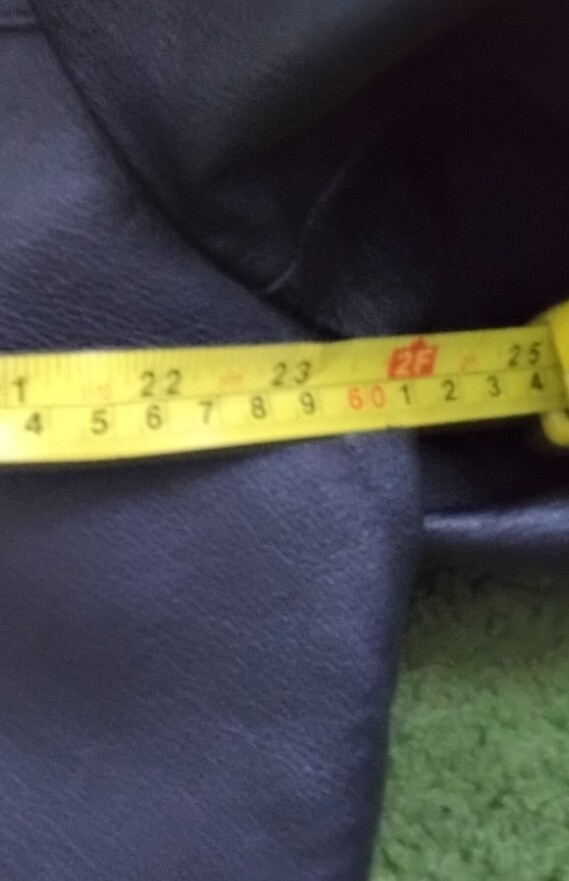 Vintage Cooper Leather Jacket Car Coat Zip In Quilt Mens Black Medium