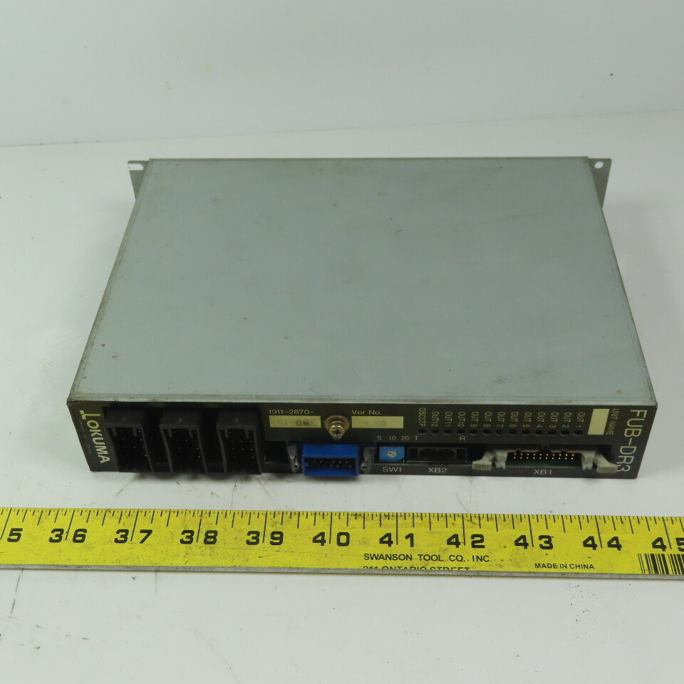 Okuma 1911-2870 70-068 FUB-DR3 Servo Drive Controller Module Card Ver. 1.0