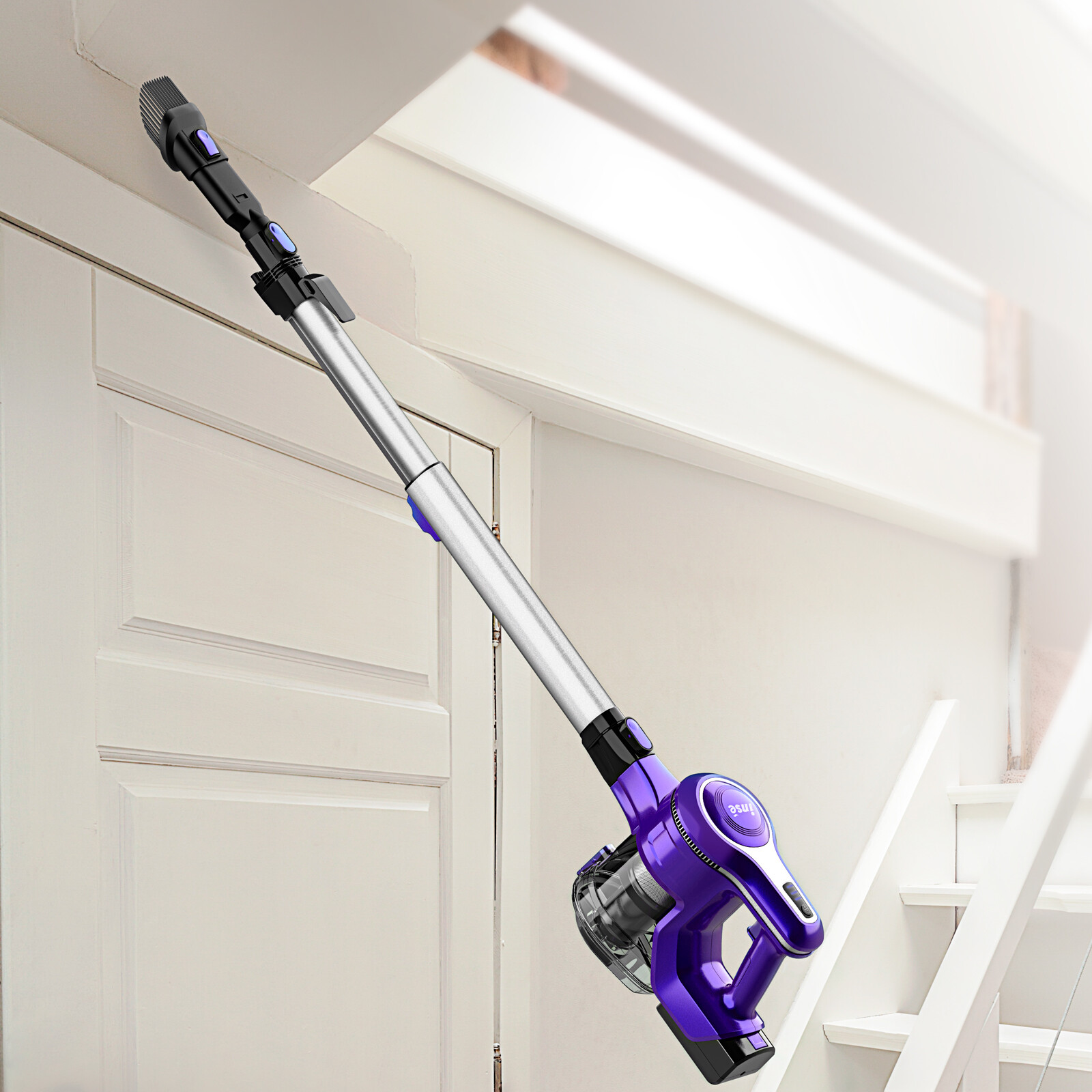 Refur INSE S6 23Kpa Cordless Handheld Stick Carpet Floor Vacuum Cleaner Purple 768461399797 eBay