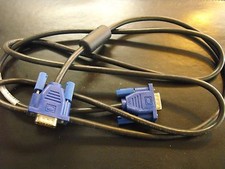 LOT OF 135 1.5m 15 Pin SVGA Super VGA M/M Male to Male Cable