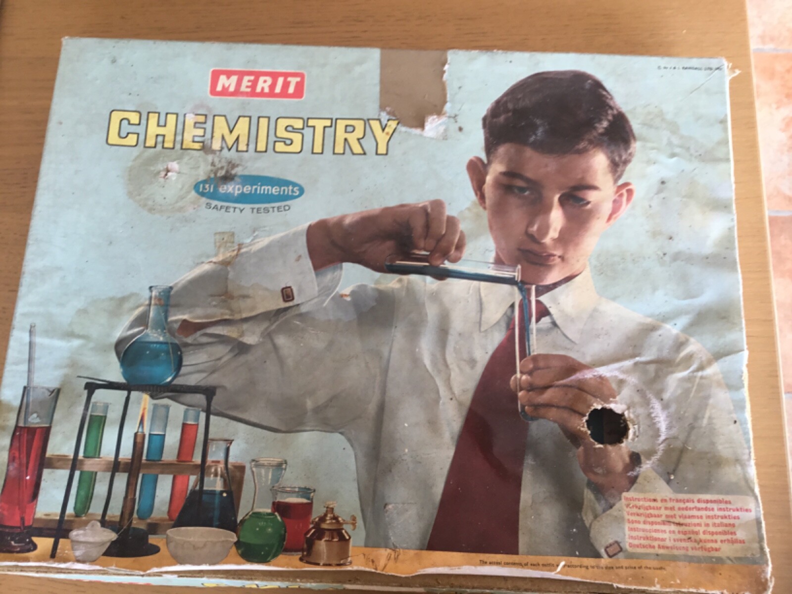 Merit Chemistry Set 3 has 131Experiments eBay