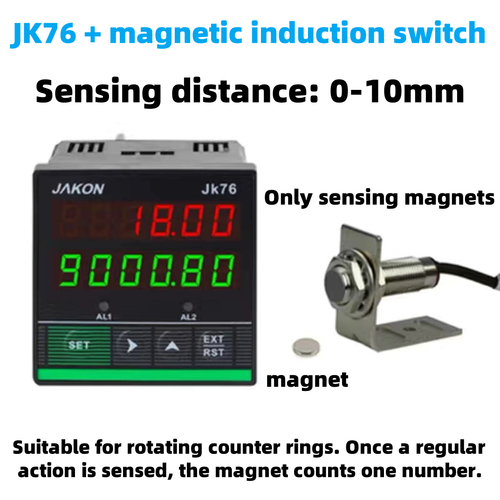 Digital Display Meter Counter AC110/220V DC12/24V Magnetic Induction Hall Switch - Picture 3 of 9