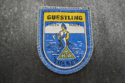 Guestling Youth Hostel Youth Hostel YHA Cloth Patch Badge (L49S)