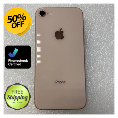Apple iPhone 8 64GB 128GB Unlocked At&t T-Mobile Verizon Gold/Silver 4G