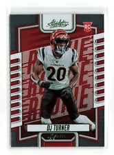 DJ TURNER #175 RC 2023 PANINI ABSOLUTE BENGALS GREEN
