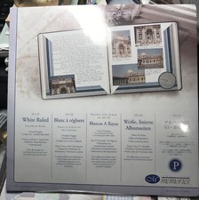 CREATIVE MEMORIES 12x12 White Ruled Page Refills Each 5 Sheets/10Pages NEW