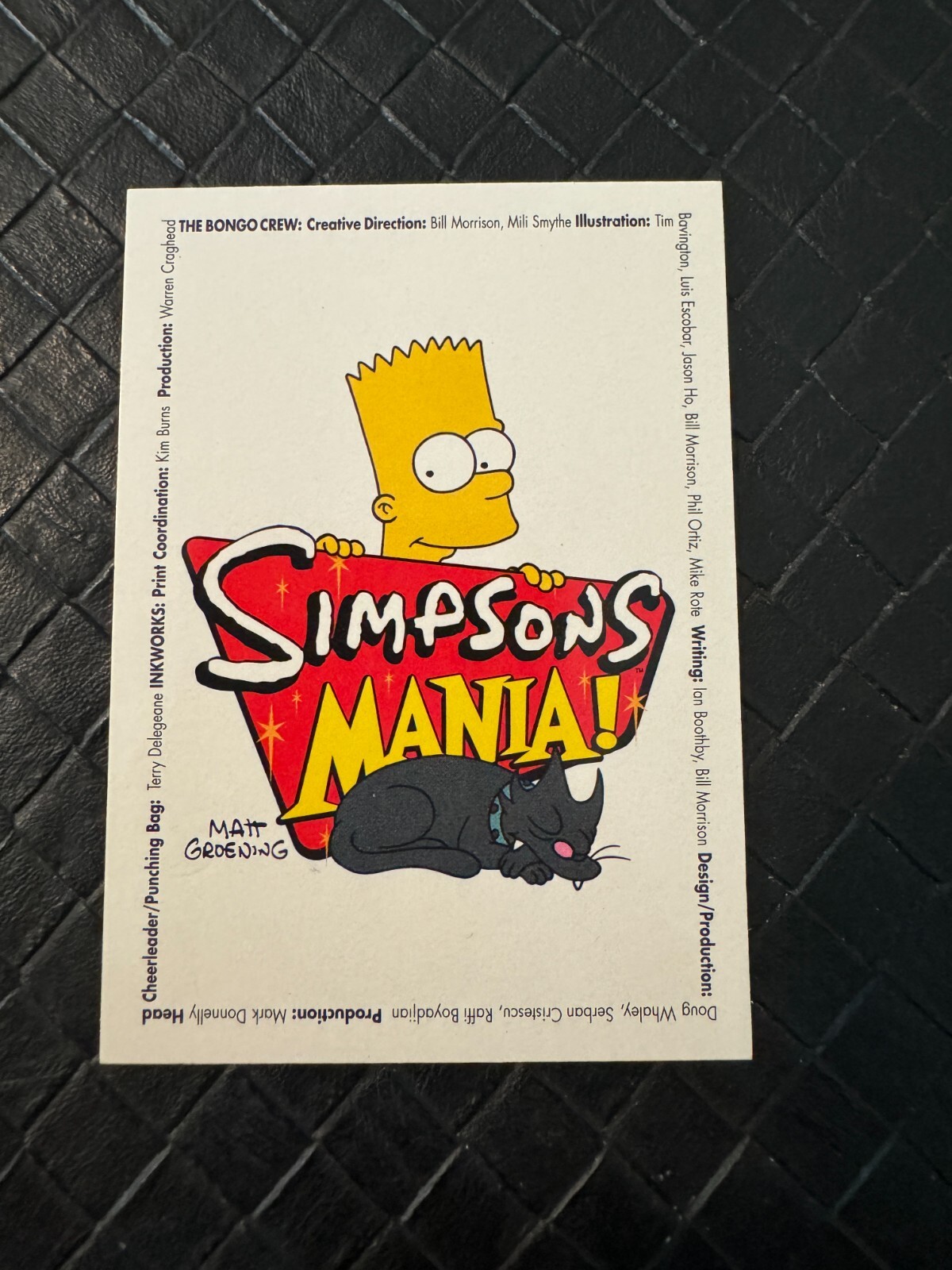 2001 Inkworks Simpsons Mania! Trading Cards Complete Your Set U PICK WACKY