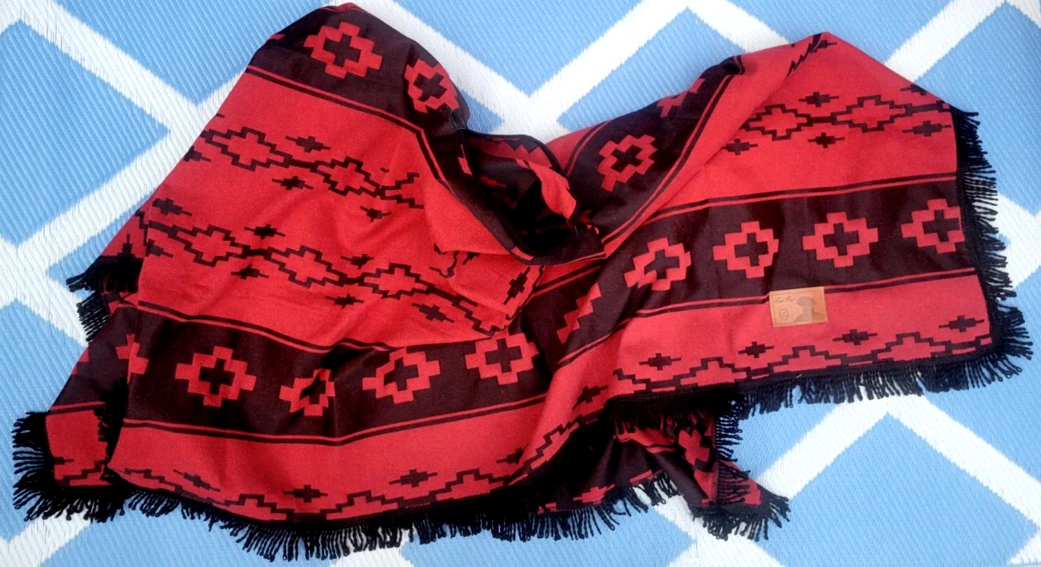 Cusco ' Mano Lima Poncho Cape ' Natural Fibers Peru Alpaca Hippie RARE ***NEW***
