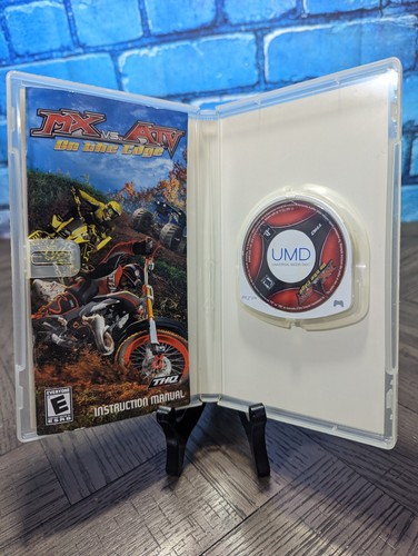 MX vs. ATV: On the Edge (Sony PSP, 2006) Game, Case, and Instruction Manual - Picture 3 of 3