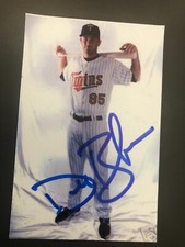 Minnesota Twins DREW BUTERA autographed 2.5"x3.5" Matte Finish Photo Card