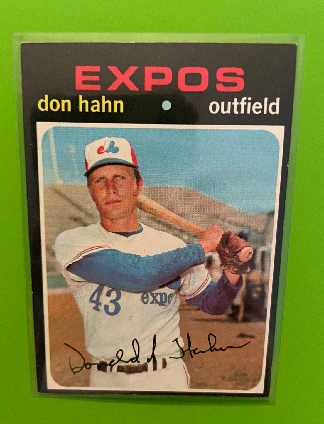 1971 Topps Baseball Trading Card 94 Don Hahn Montreal Expos eBay