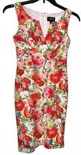 Adrianna Papell Floral Dress - Sleeveless Elegance- Size 2