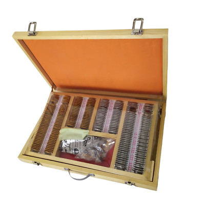 Trial Lens Set 225 Pcs Refractive Box Optometry Equipment For Ophthalmologist