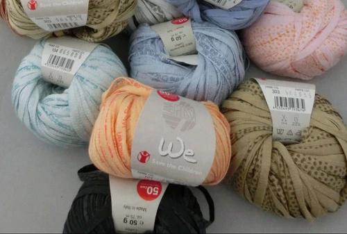 (119 €/ kg): 50 Gramm WE save the children Lana Grossa, Farbe 301 #1121 - Bild 4 von 4