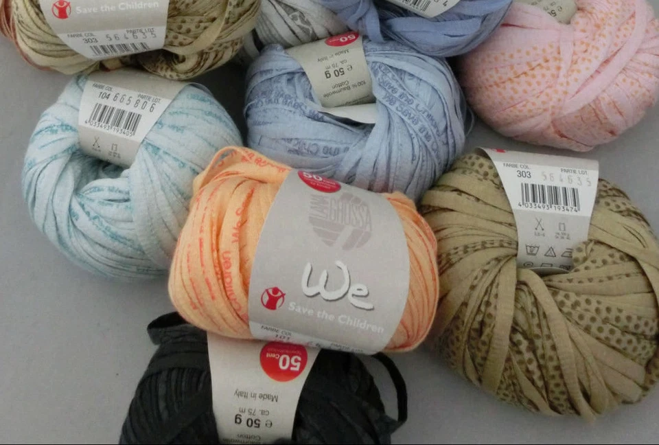 (119 €/ kg): 50 Gramm WE save the children Lana Grossa, Farbe 301 #1121 - Bild 4 von 4