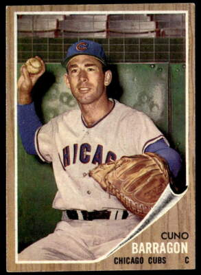 1962 Topps #66 Cuno Barragan   Baseball Chicago Cubs
