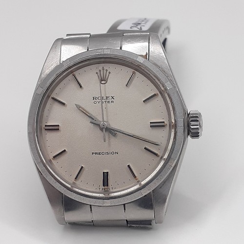 Vintage Rolex Oyster Precision Steel 34 