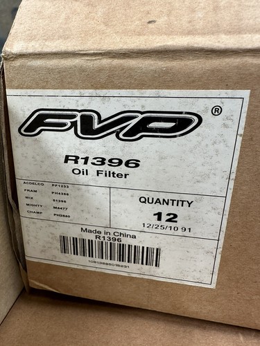 Relia Guard R1396 Case Of 12 Premium Oil Filters FVP - Picture 2 of 8